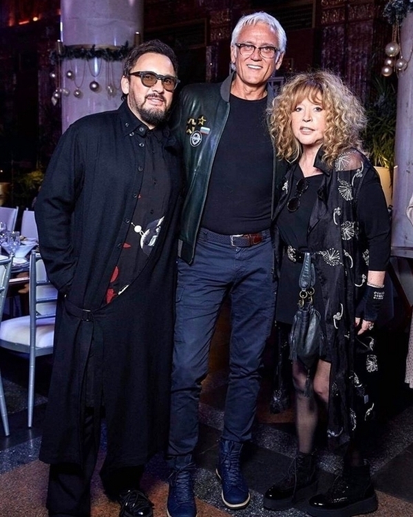 со Стасом Михайловым и Аллой Пугачевой