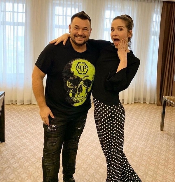 Наталья Орейро и Сергей Жуков