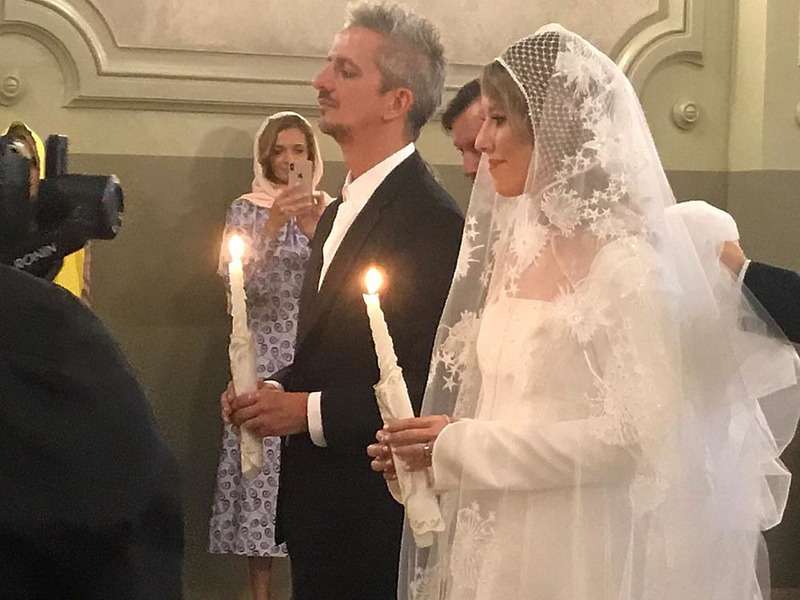Венчание Ксении Собчак и Константина Богомолова
