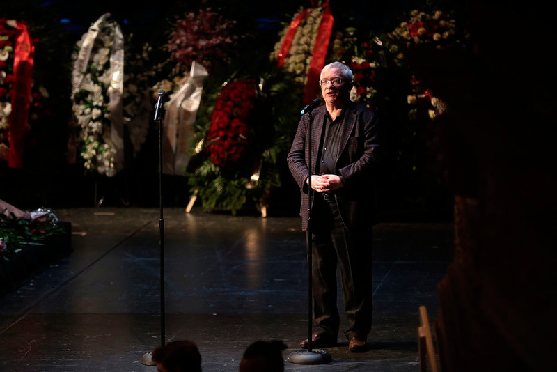 Прощание с Элиной Быстрицкой