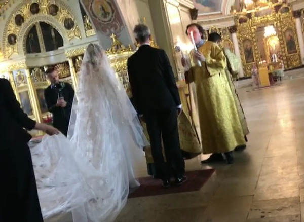 Венчание Богомолова и Собчак