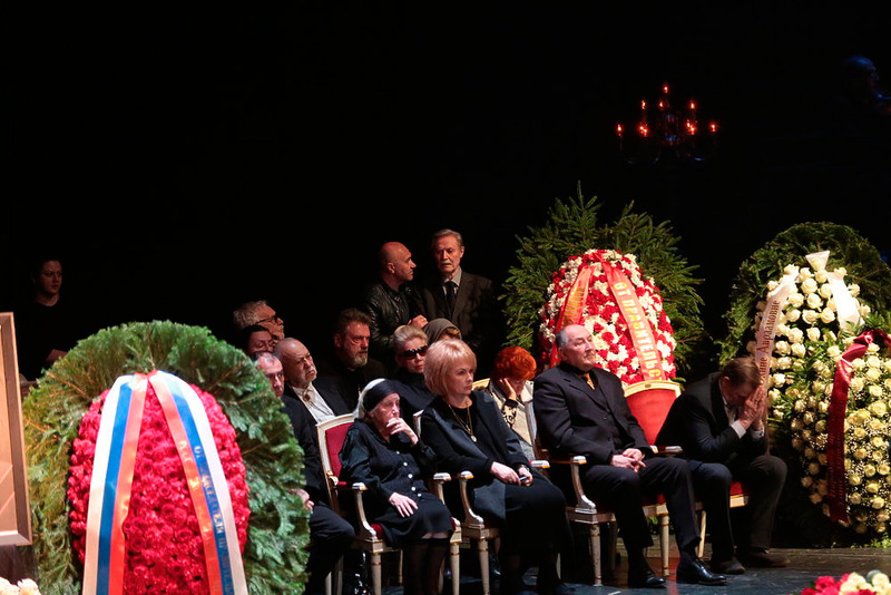 Прощание с Элиной Быстрицкой. Борис Клюев