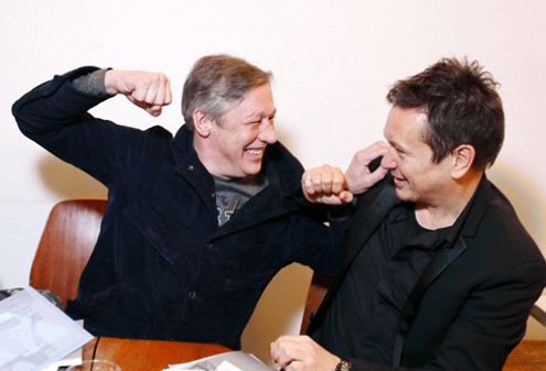 Михаил Ефремов и Владислав Опельянц