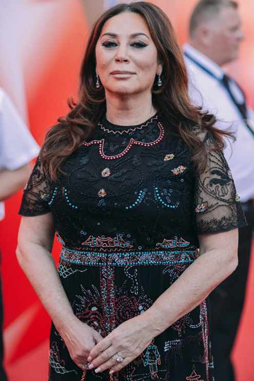 Алла Вербер – платье Valentino