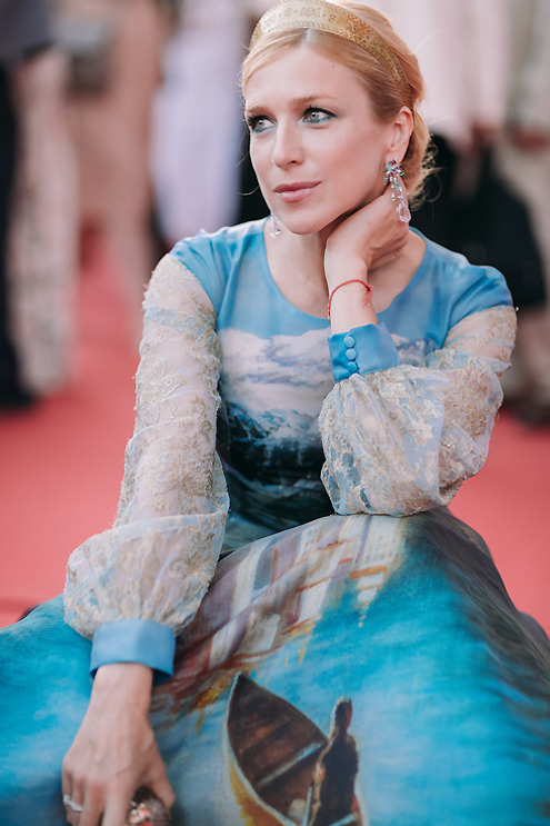 Ирина Гринева - серьги Chopard