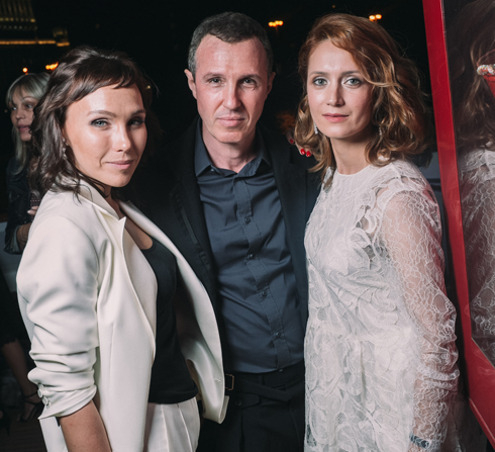 Дарья Екамасова, Игорь Верник и Виктория Исакова