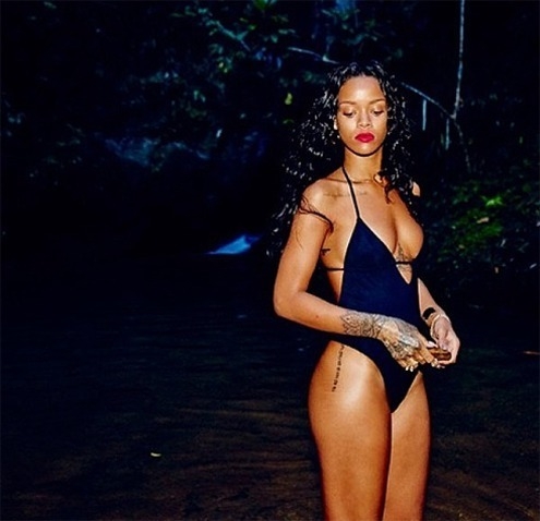 Рианна в Бразилии.