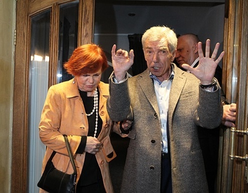 Юрий Николаев с женой