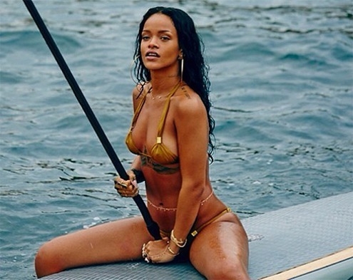 Рианна в Бразилии.