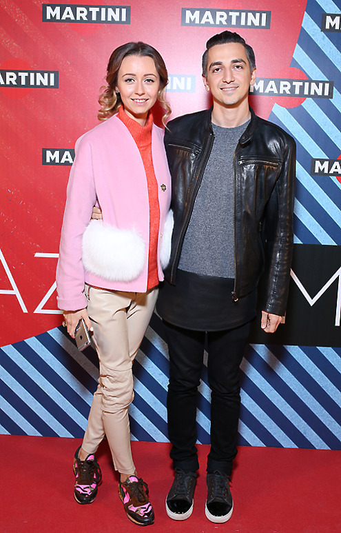 Мурад Осман с женой Натальей