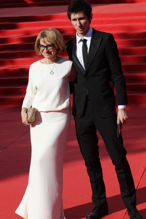 Эвелина Хромченко с сыном