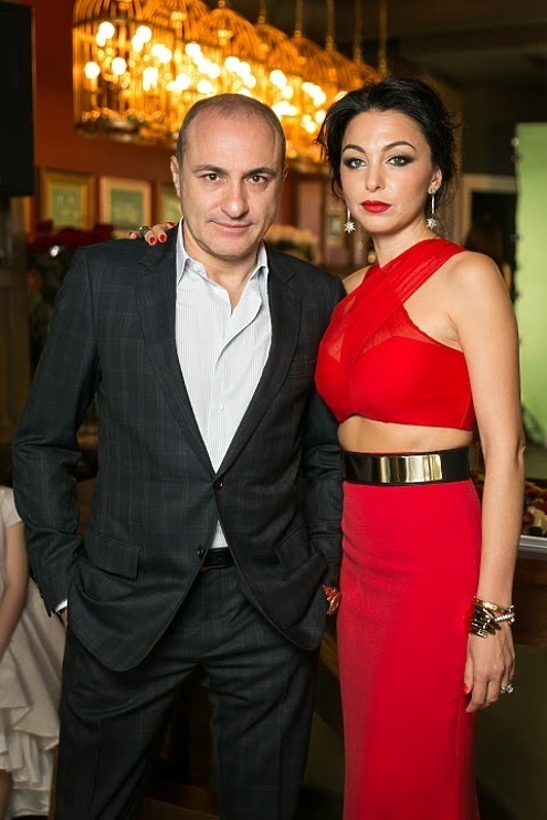 Михаил Турецкий с любимой супругой Лианой