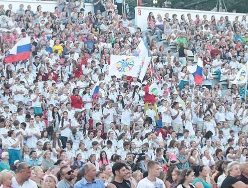 Закрытие конкурса «Детская Новая волна-2014»