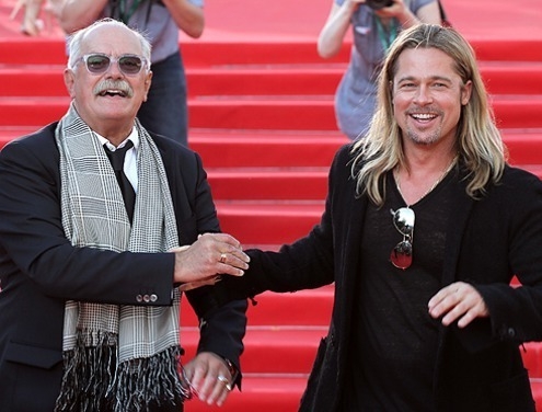 Брэд Питт и Никита Михалков