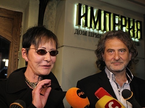 Ирина Хакамада с мужем