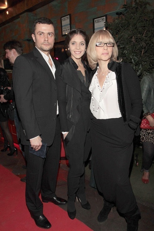 Вера Глаголева с дочерью