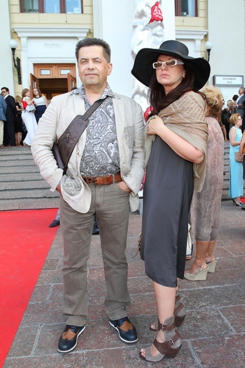 Николай Расторгуев с женой