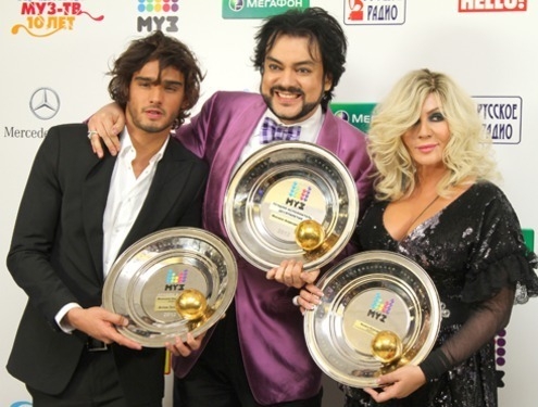 Филипп Киркоров, Ирина Билык и Марлон Тексейра