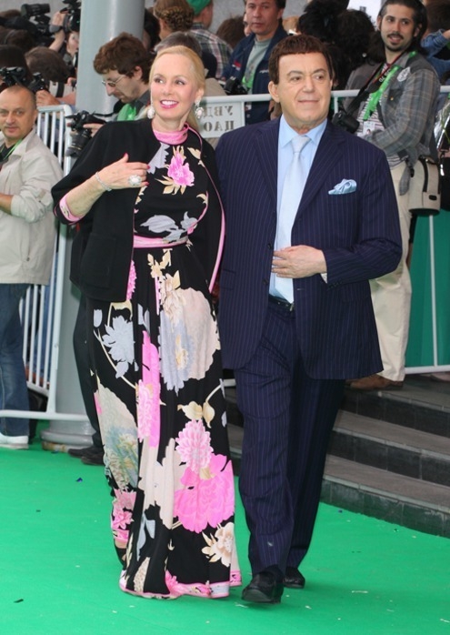 Иосиф Кобзон с женой