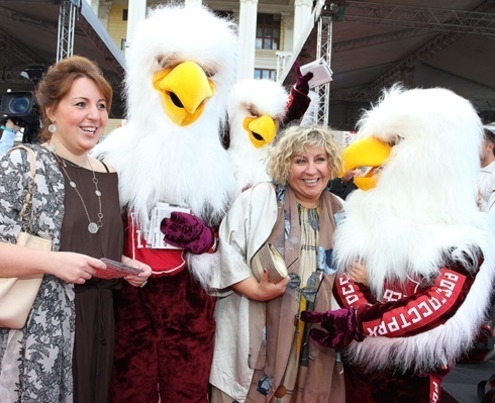 Марина Голуб с дочерью