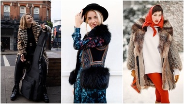 Стильная и пушистая: меховые фантазии для уютной зимы