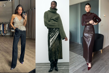 Надела и пошла: быстрые новогодние образы за 15 минут