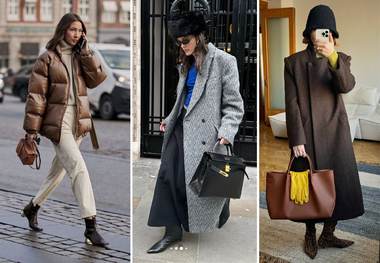 Сумки и зима: какие модели дружат с пуховиком и дубленкой