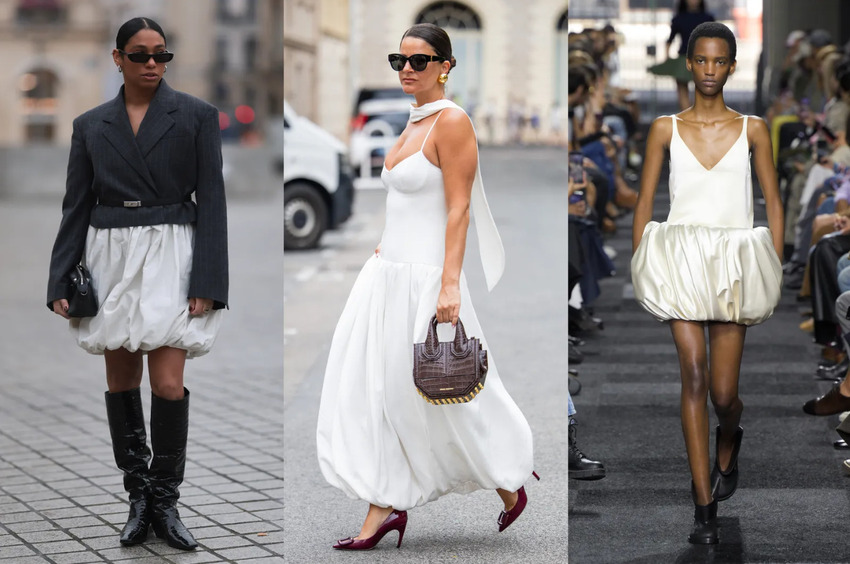 Bubble-dress — главный тренд лета, как вписать его в модный образ