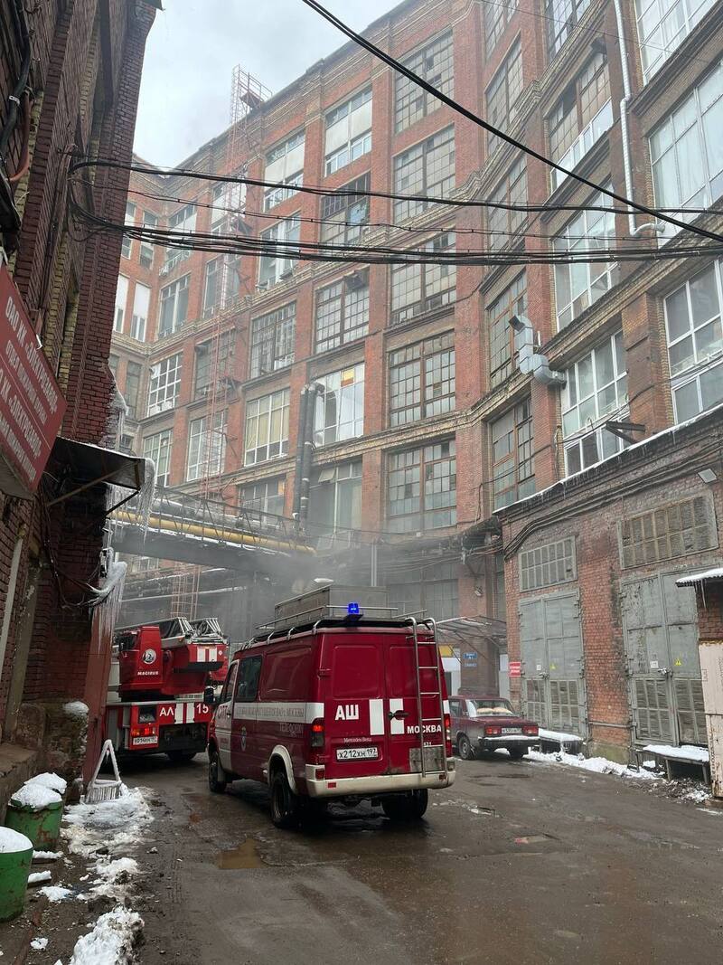 ФОТО С МЕСТА ПОЖАРА