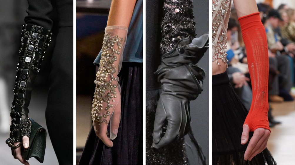 Ирония, дерзость и загадка: учимся носить перчатки и митенки этой весной