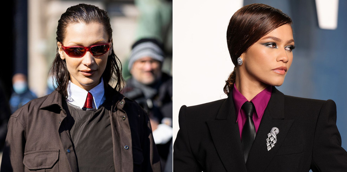 Галстуки для женщин: как и с чем носить весенний тренд, советы стилиста