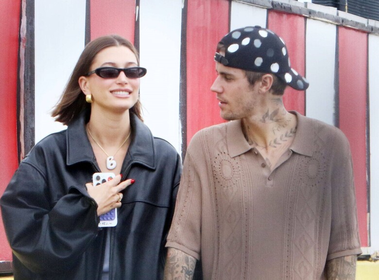 Хейли и Джастин Бибер