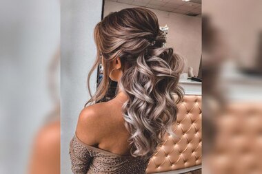 Праздничные прически: стильные идеи укладок на Новый год