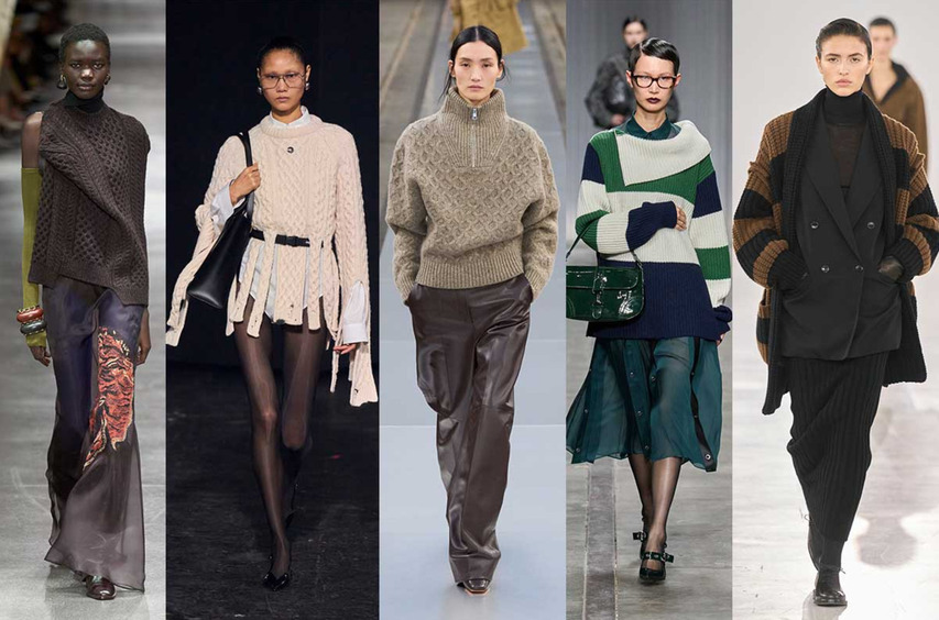 Свитеры: какие в моде и как их правильно носить