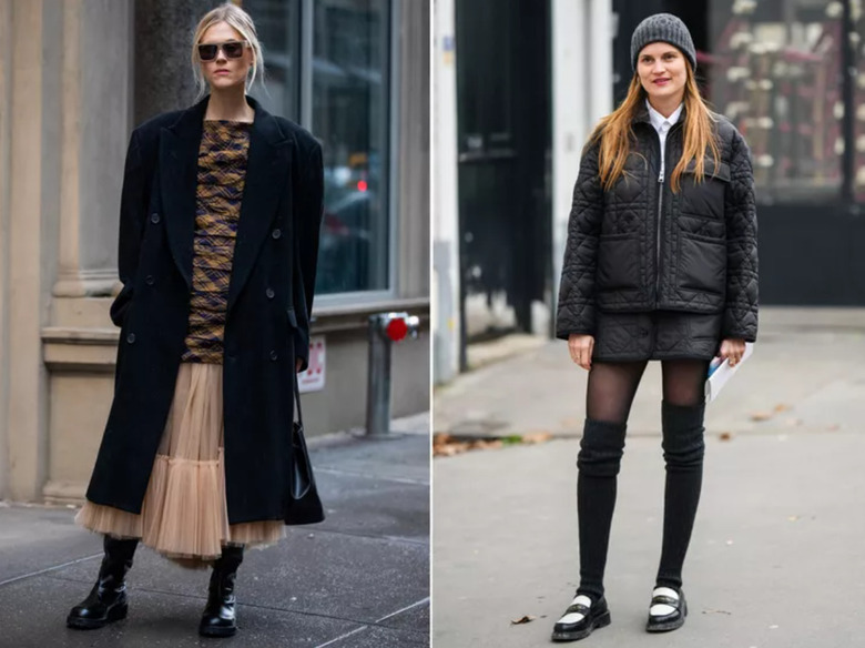 Как подобрать теплую и модную юбку на зиму: советы стилиста