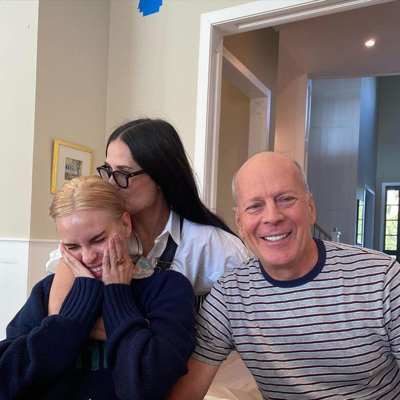 Дочь Деми Мур и Брюса Уиллиса высказала признательность родителям