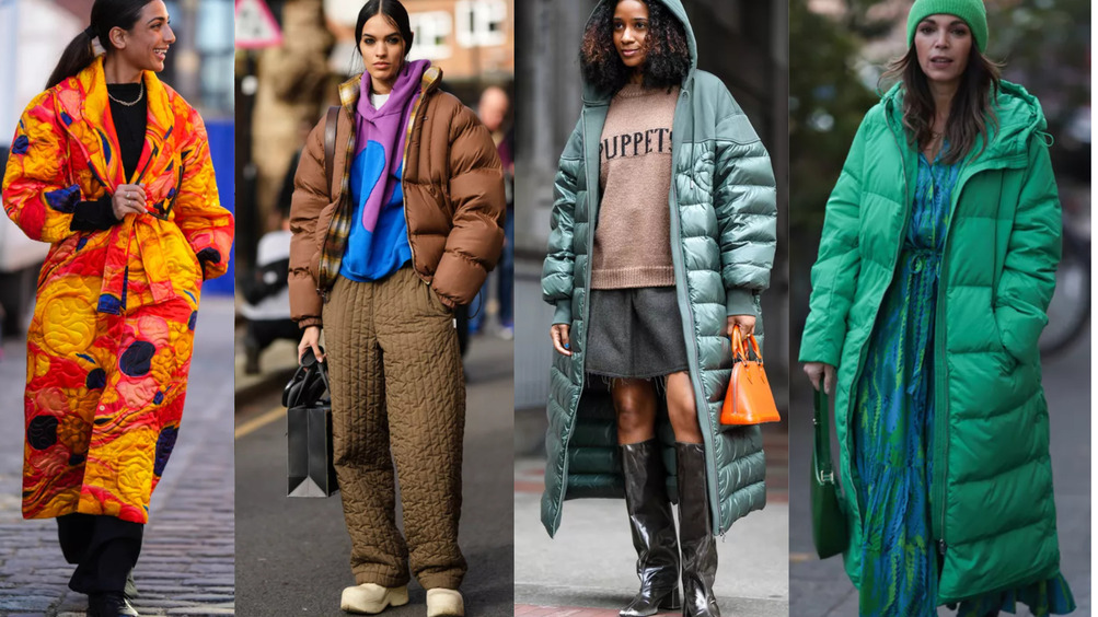Идеи эффектных осенних образов с пуховиком от стилиста
