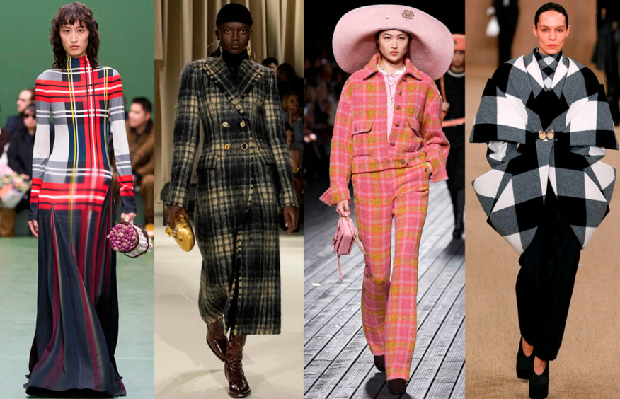 Одежда в клетку: тренд осени 2024 — что и с чем носить