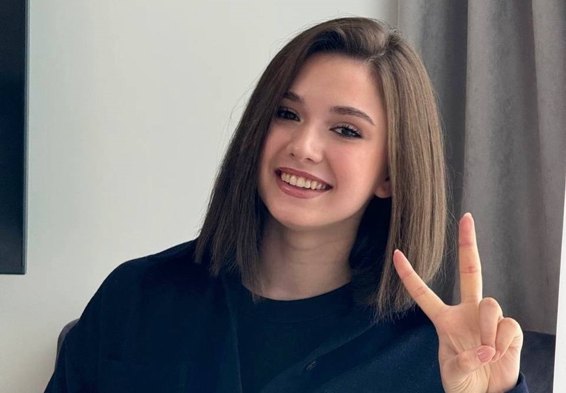 В МГУСиТ представили Камилу Валиеву как олимпийскую чемпионку