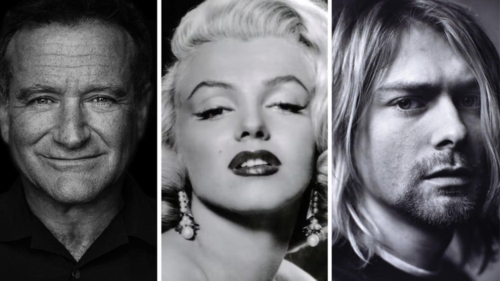 Уильямс, Монро, Кобейн и другие звезды, покончившие с собой