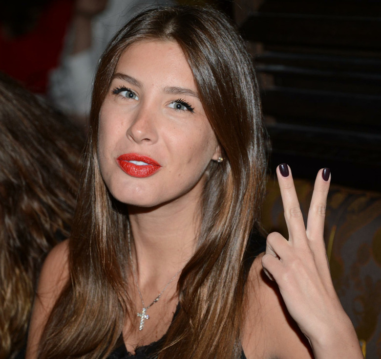 Кэти Топурия выписалась из клиники с новорожденной Николь