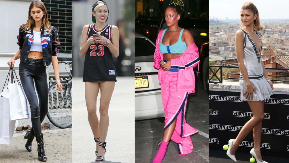 Как звезда на прогулке: спортивная одежда для города или вечеринки