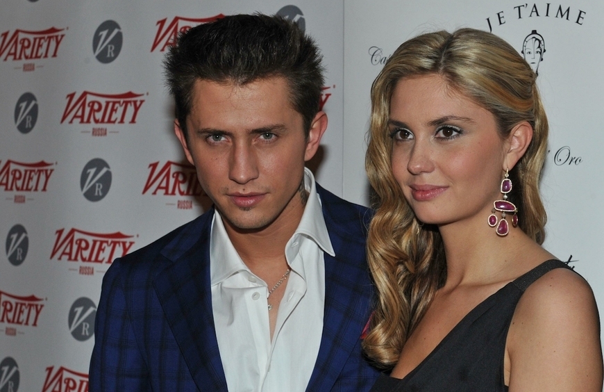 Павел Прилучный и Агата Муцениеце