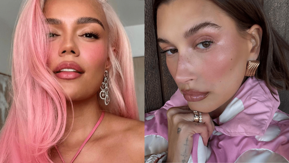 Розовый макияж: дерзость и невинность для лета 2024