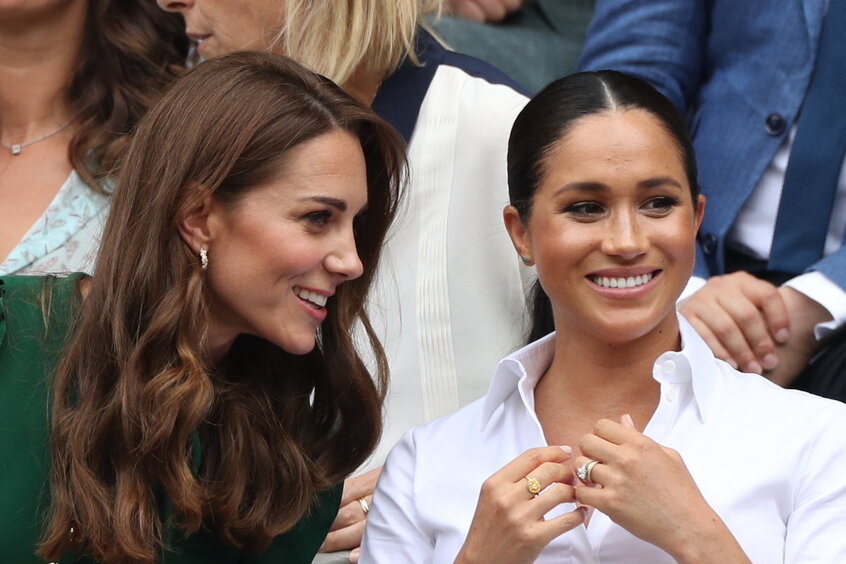 Кейт Миддлтон и Меган Маркл