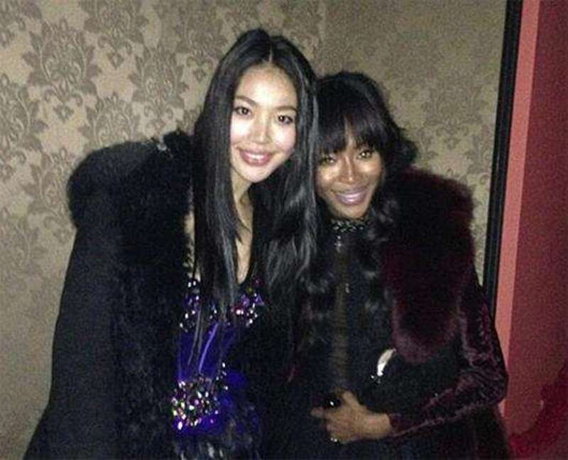 Ло Цзылинь и Наоми Кэмпбелл