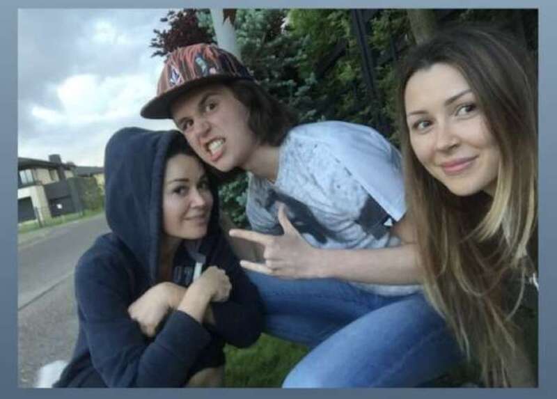 Анастасия с детьми