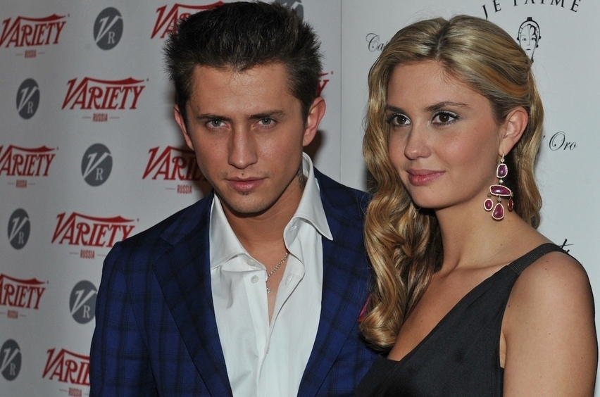 Павел Прилучный и Агата Муцениеце