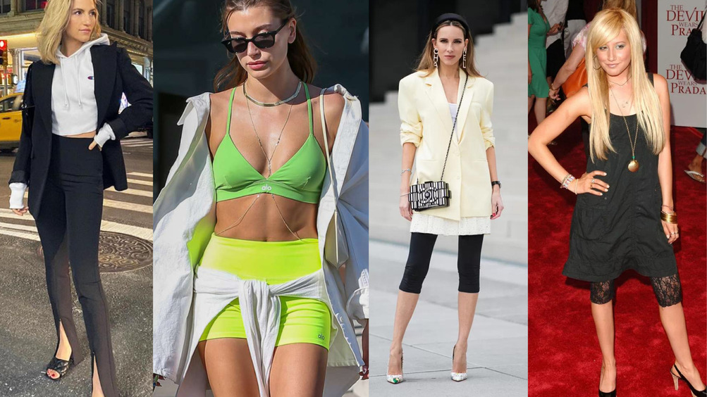 Велосипедки и легинсы: с чем носить летом 2024