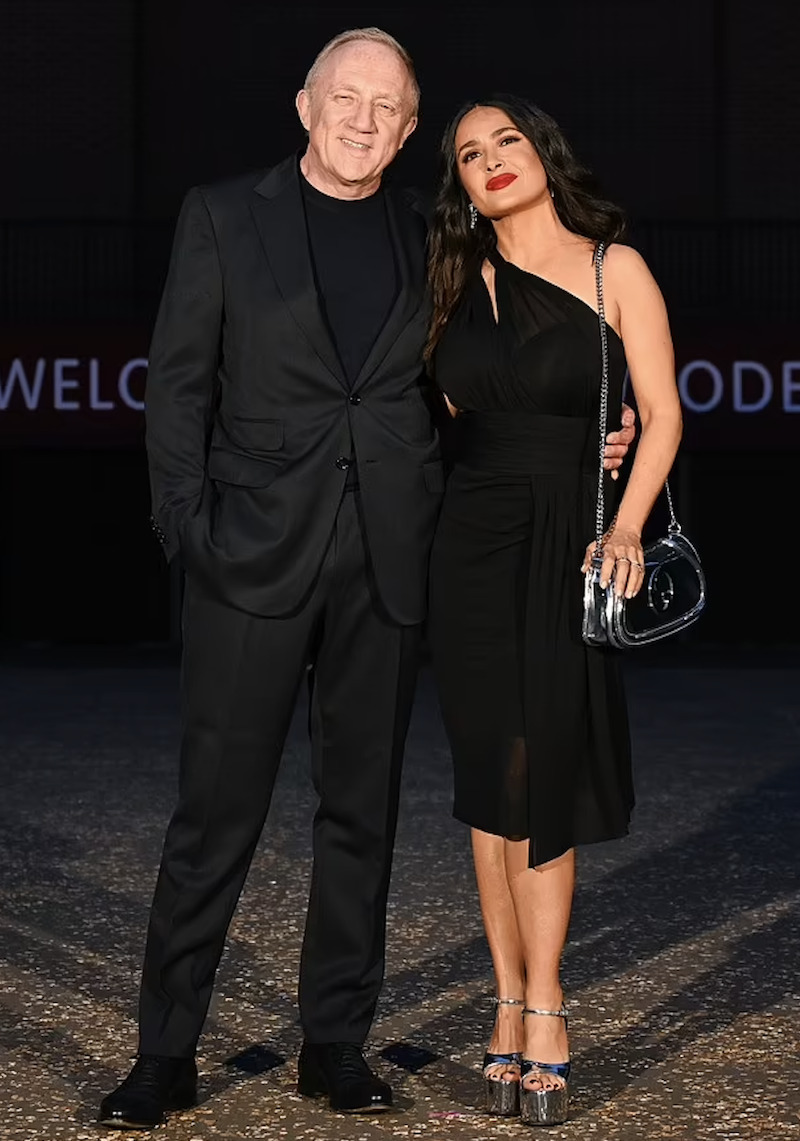 Сальма Хайек и Франсуа-Анри Пино